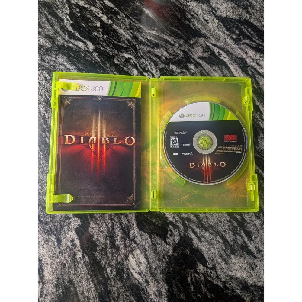 Diablo III 3 (Xbox‎ 360) Complete - TESTED WORKS